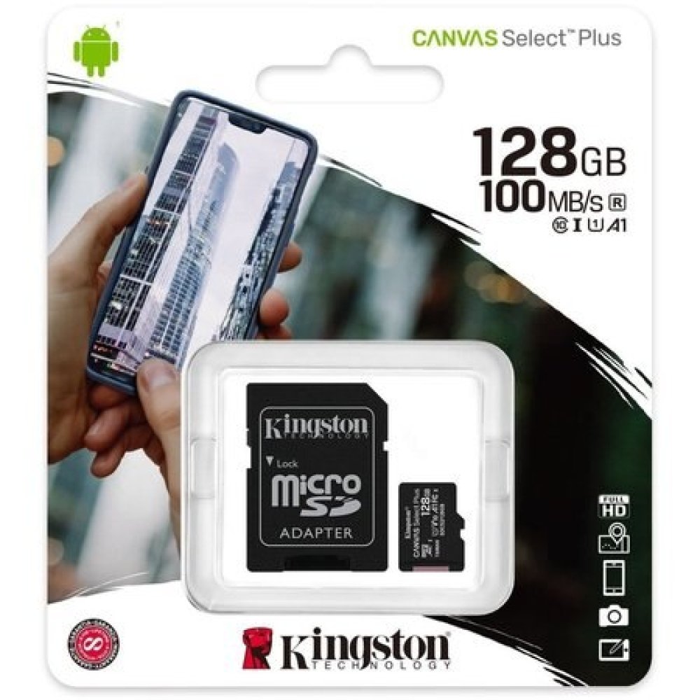Kingston Micro  SD Card w/Adapter - Image 4