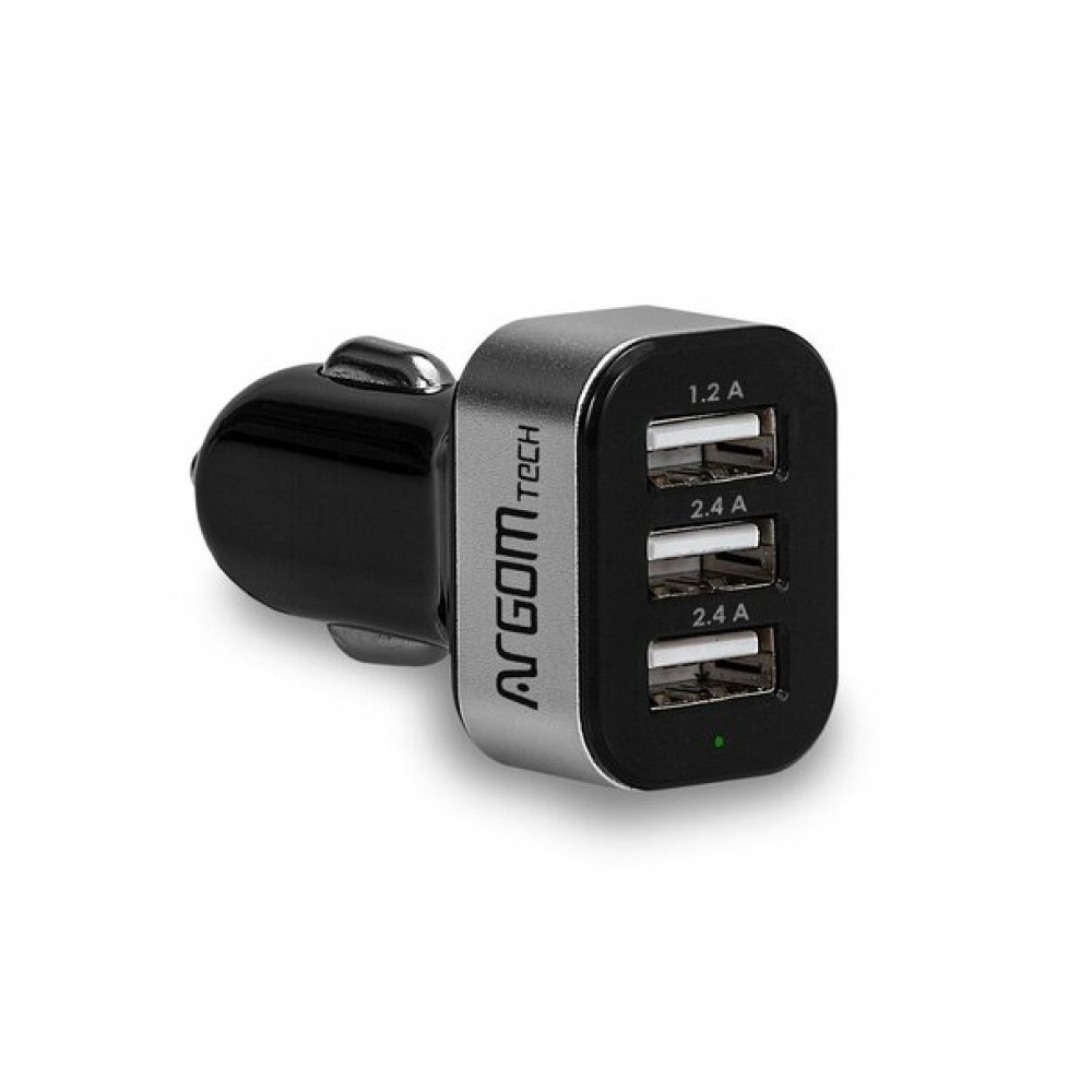 3-Ports USB 6A Fast Car Charger - Image 2