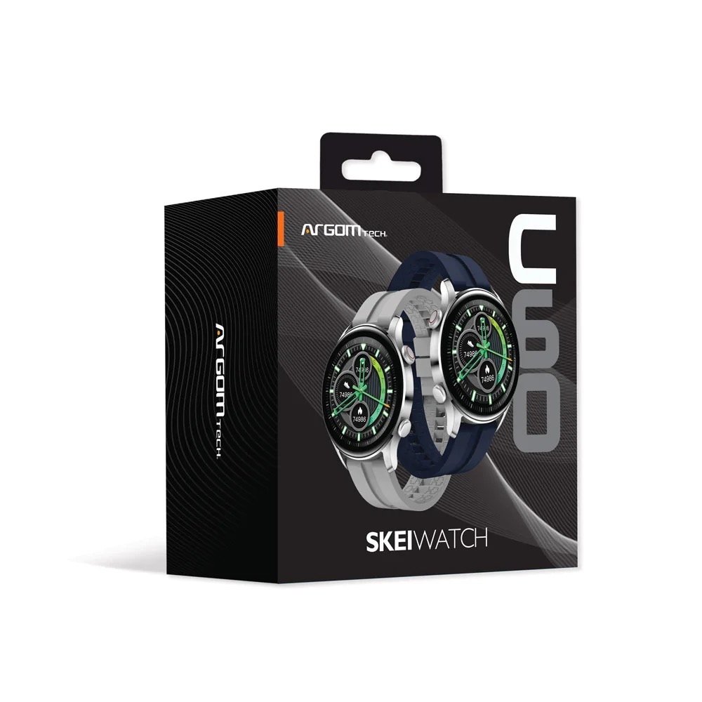 SKEIWATCH C60 - Black Aluminum Case - 2 Straps Inlcuded - Image 3