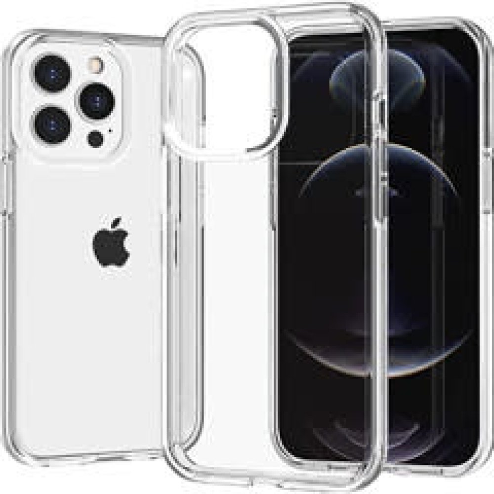 For Apple iPhone 14 Pro Max Simple Transparent Acrylic Case Cover Clear