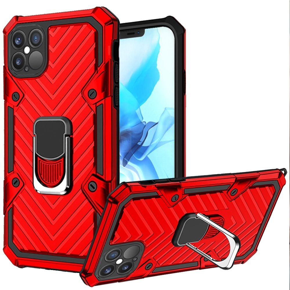 For Apple iPhone 13 Pro 6.1 (3 Cameras) Victory Magnetic RingStand Case Cover