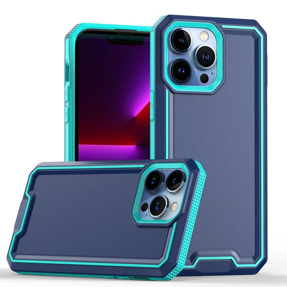 For Apple iPhone 14 PLUS Rank Tough Strong Modern Fused Hybrid Case Cover