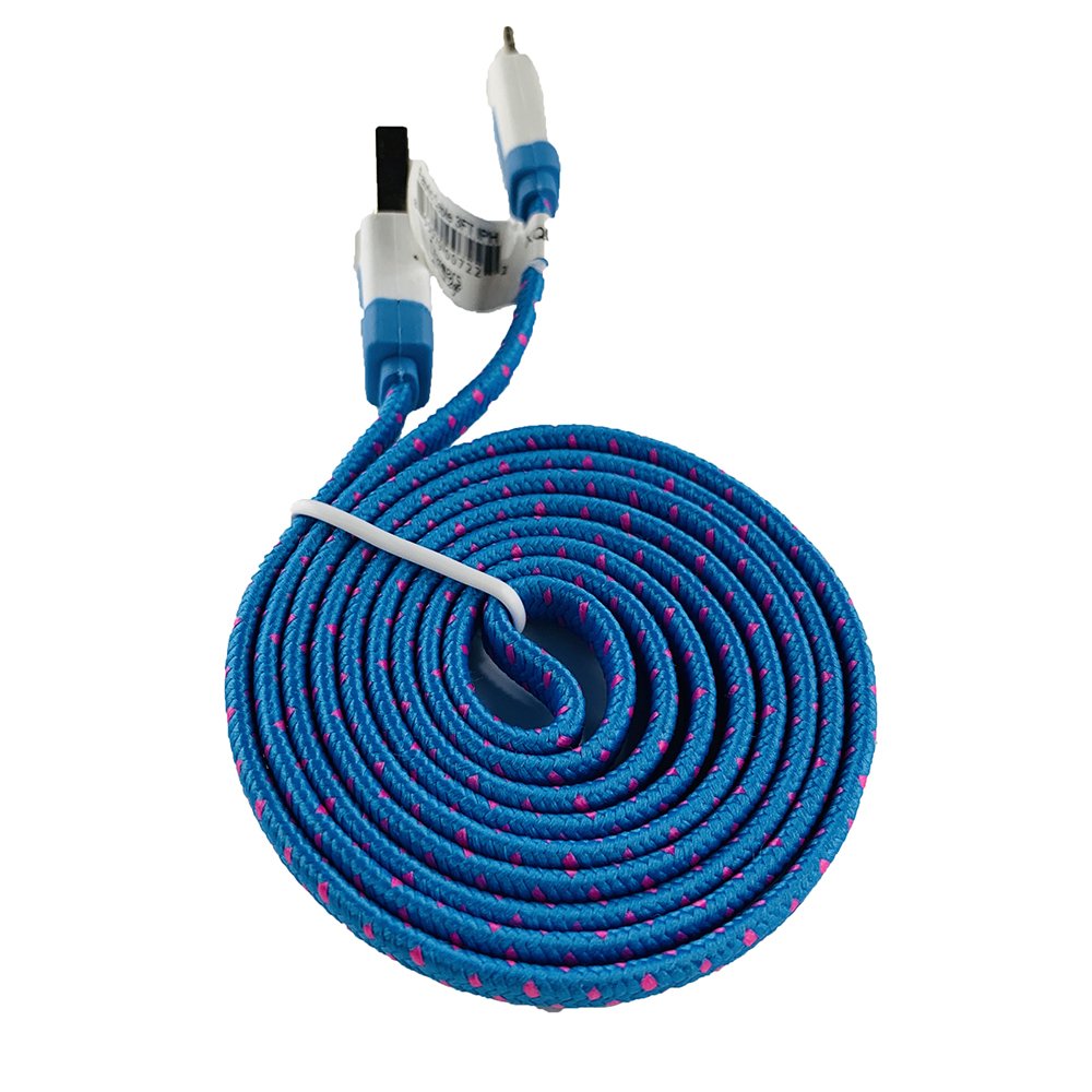 C2G Type C Fabric Charging Cable Braided 10' - Image 2