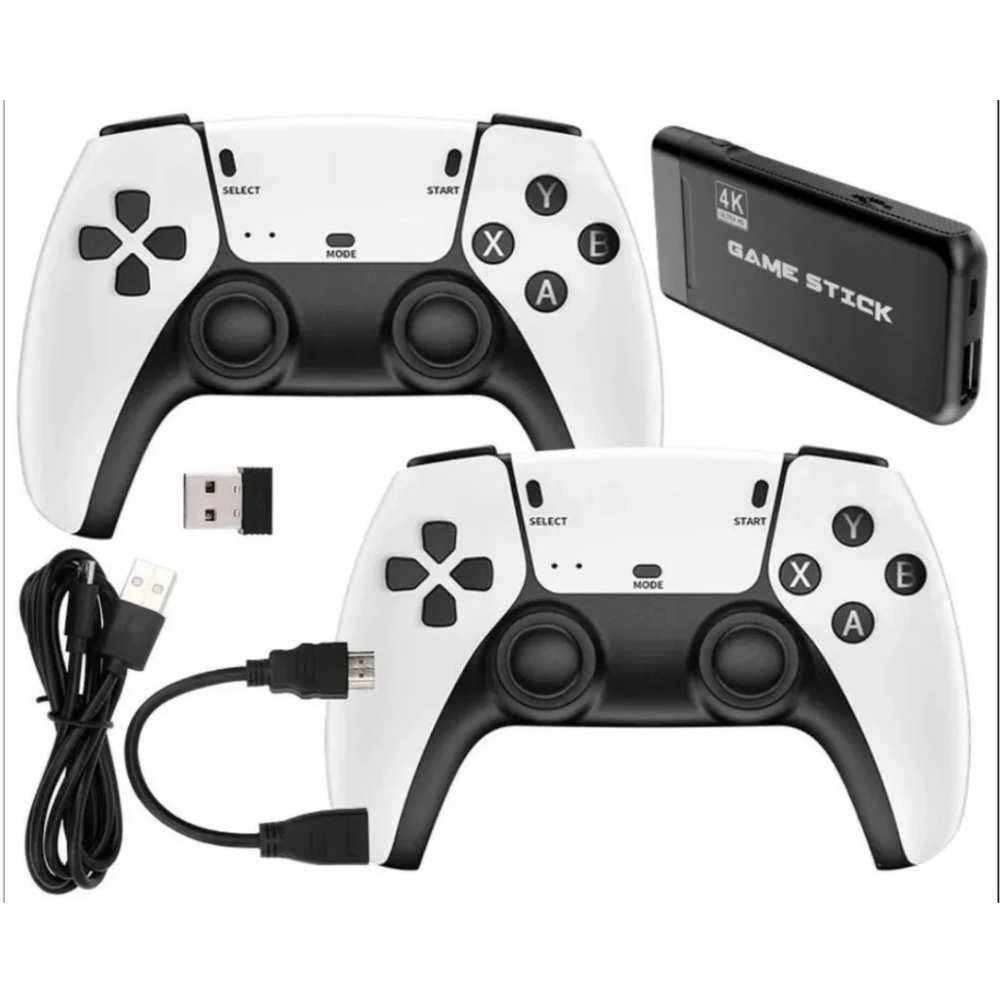 Game Stick 4K Ultra HD  Double handheld