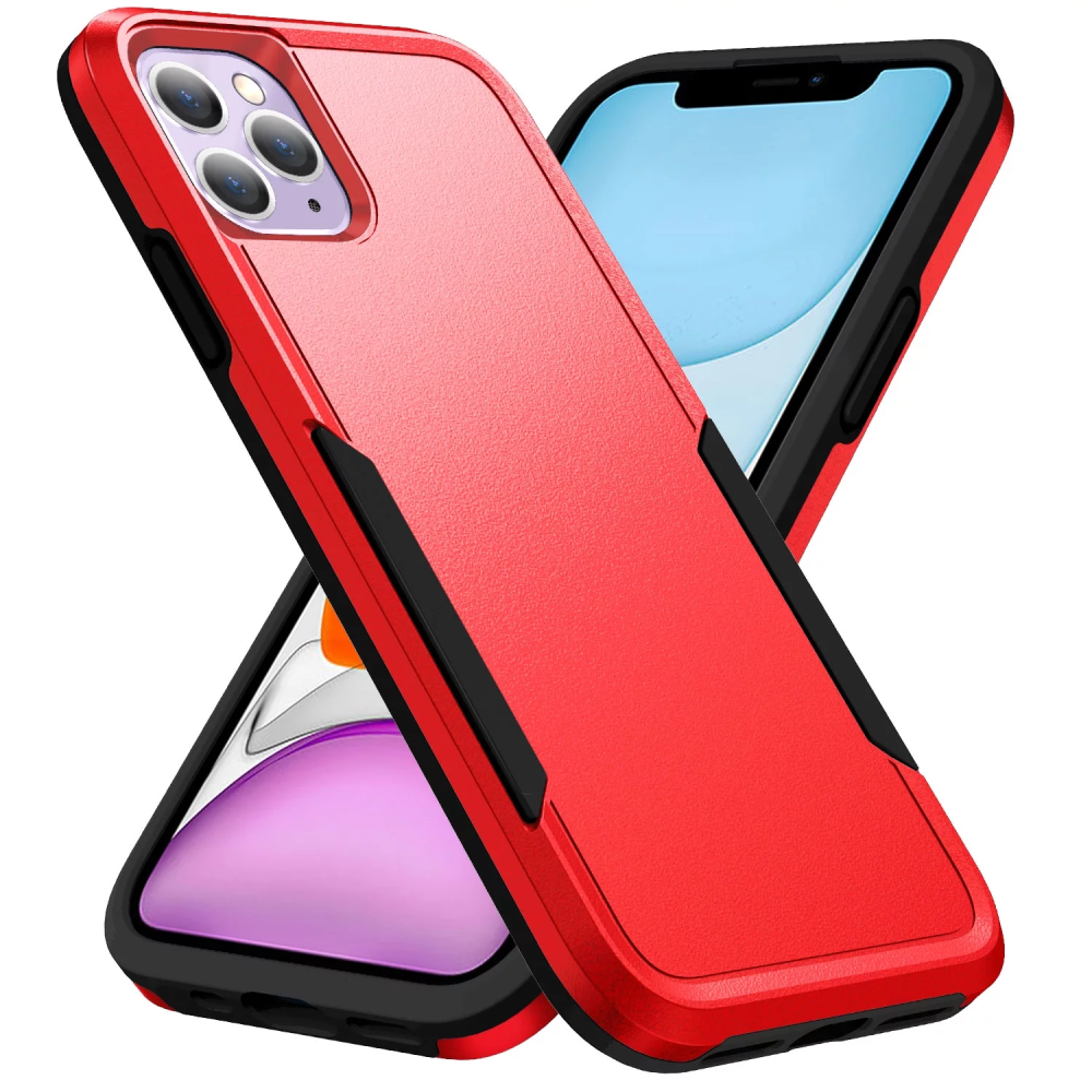 PolyBag For Apple iPhone 16 Pro Tough Strong Dual Layer Flat Hybrid Case Cover - Image 4