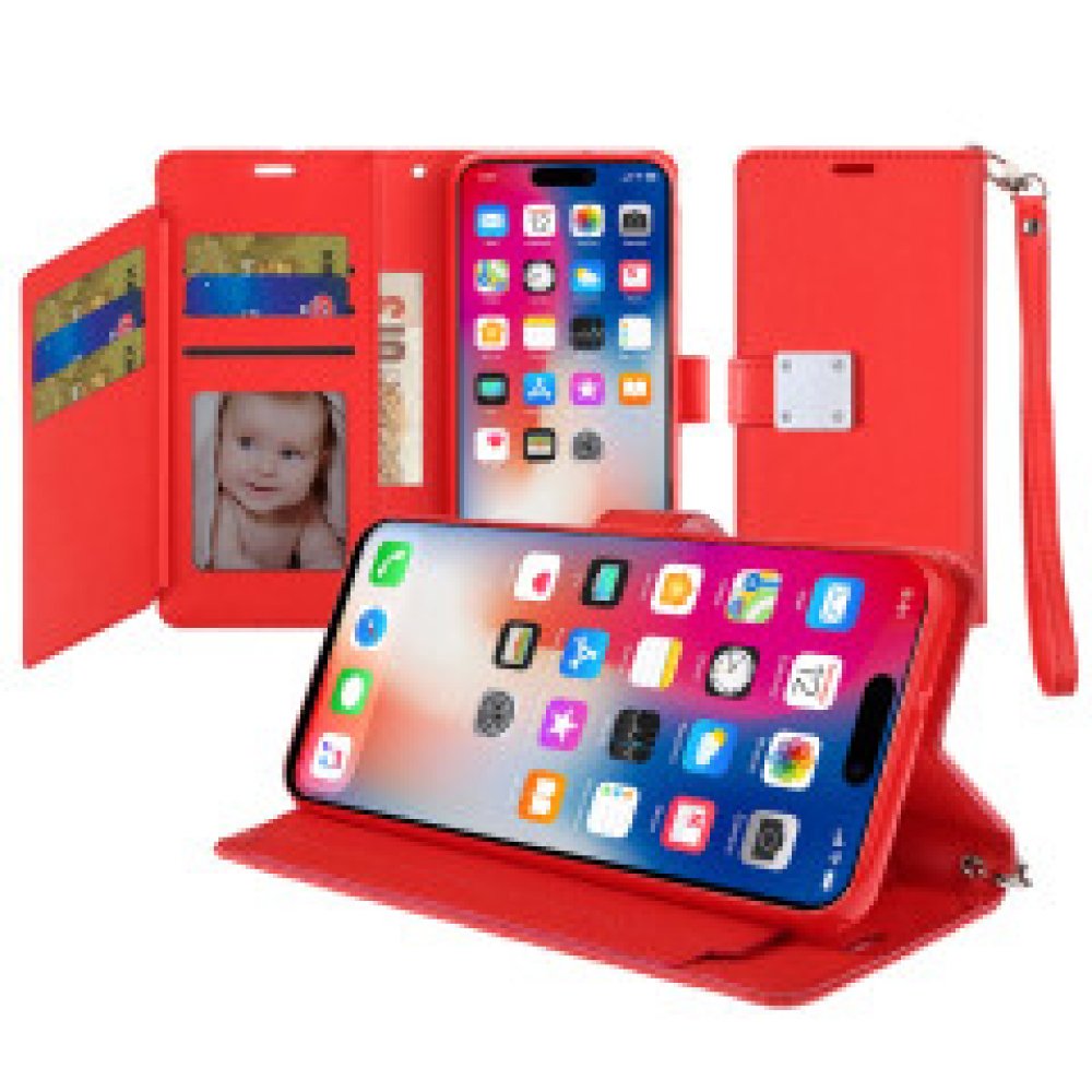 PolyBag For Apple iPhone 12 Pro Max Wallet ID Card Holder