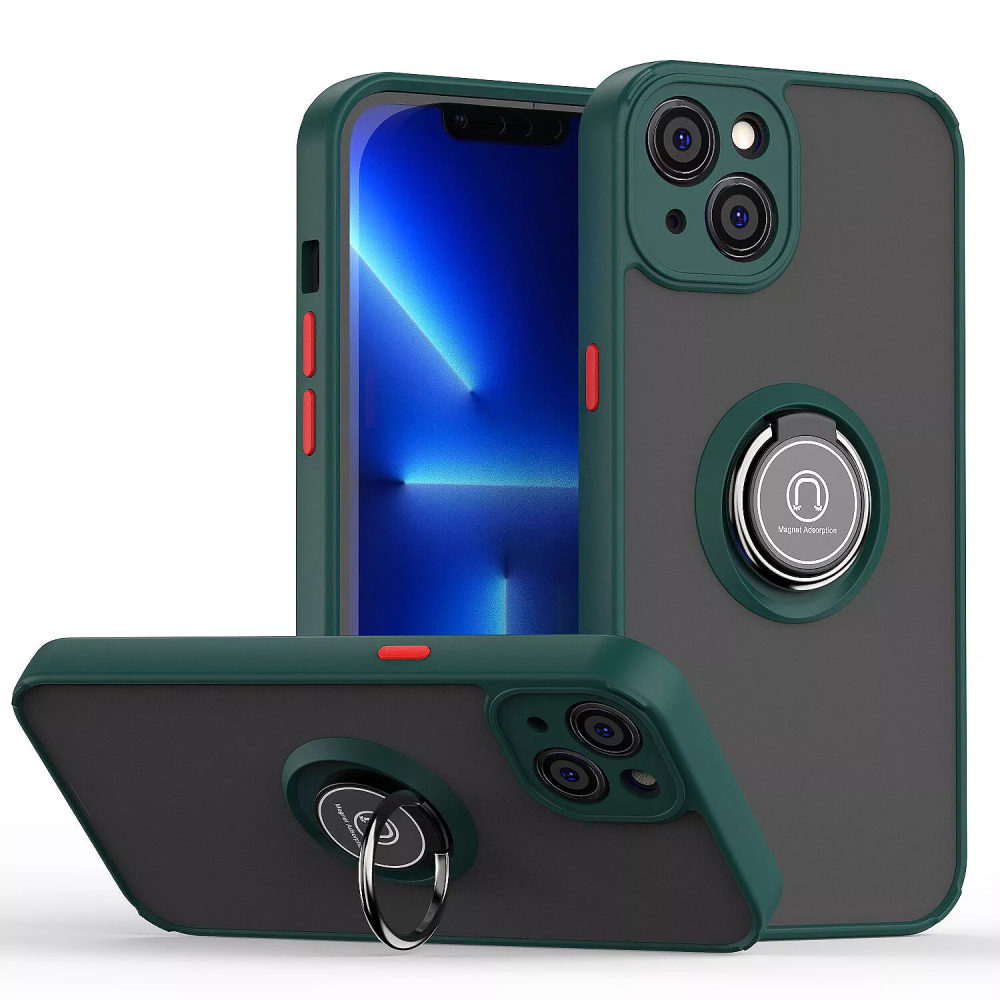 PolyBag For Apple iPhone 16 Plus Magnetic RingStand Case Cover - Image 5