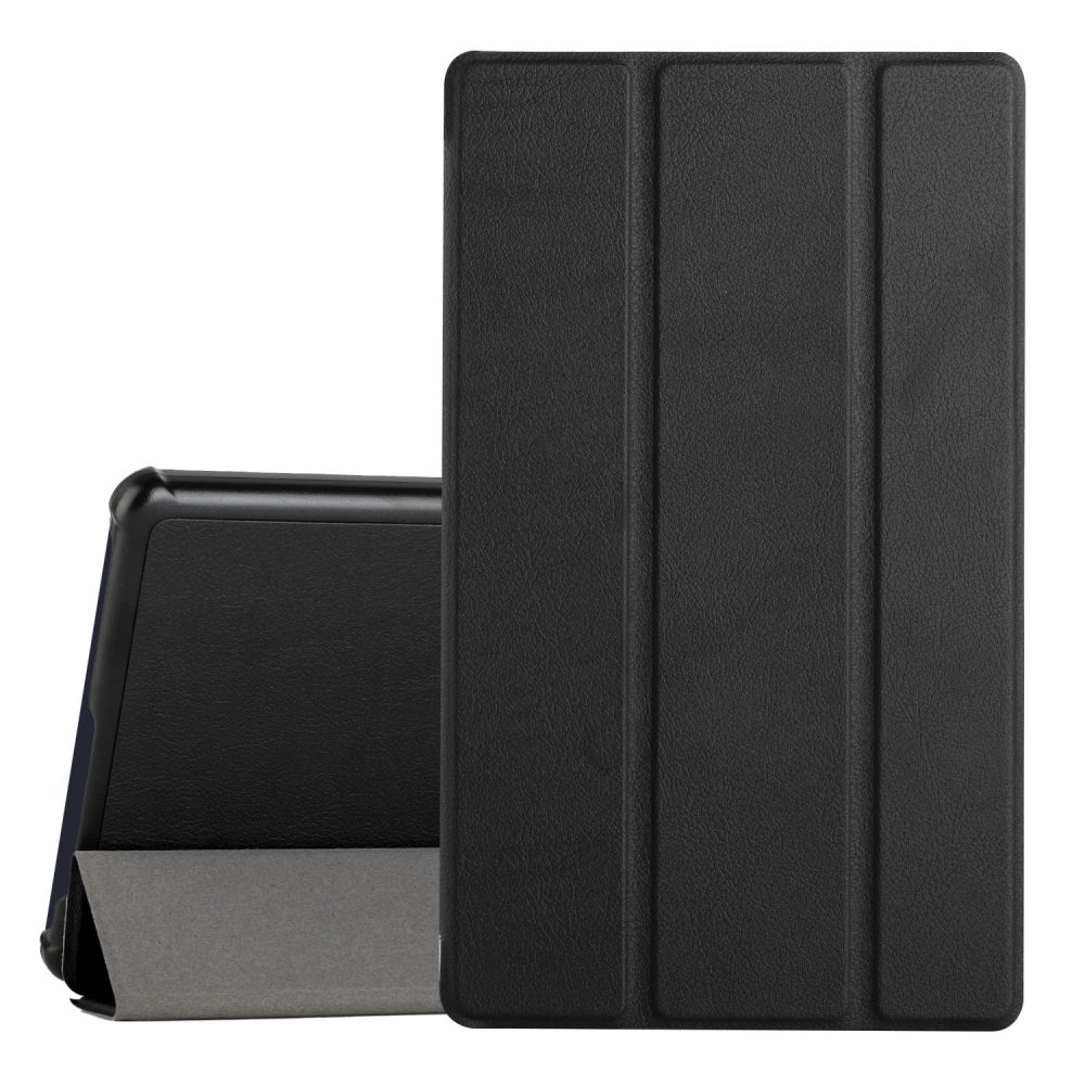 For Samsung Galaxy Tab A7 Lite 8.7 inch Trifold Magnetic Closure PU Leather Case Cover - Image 2