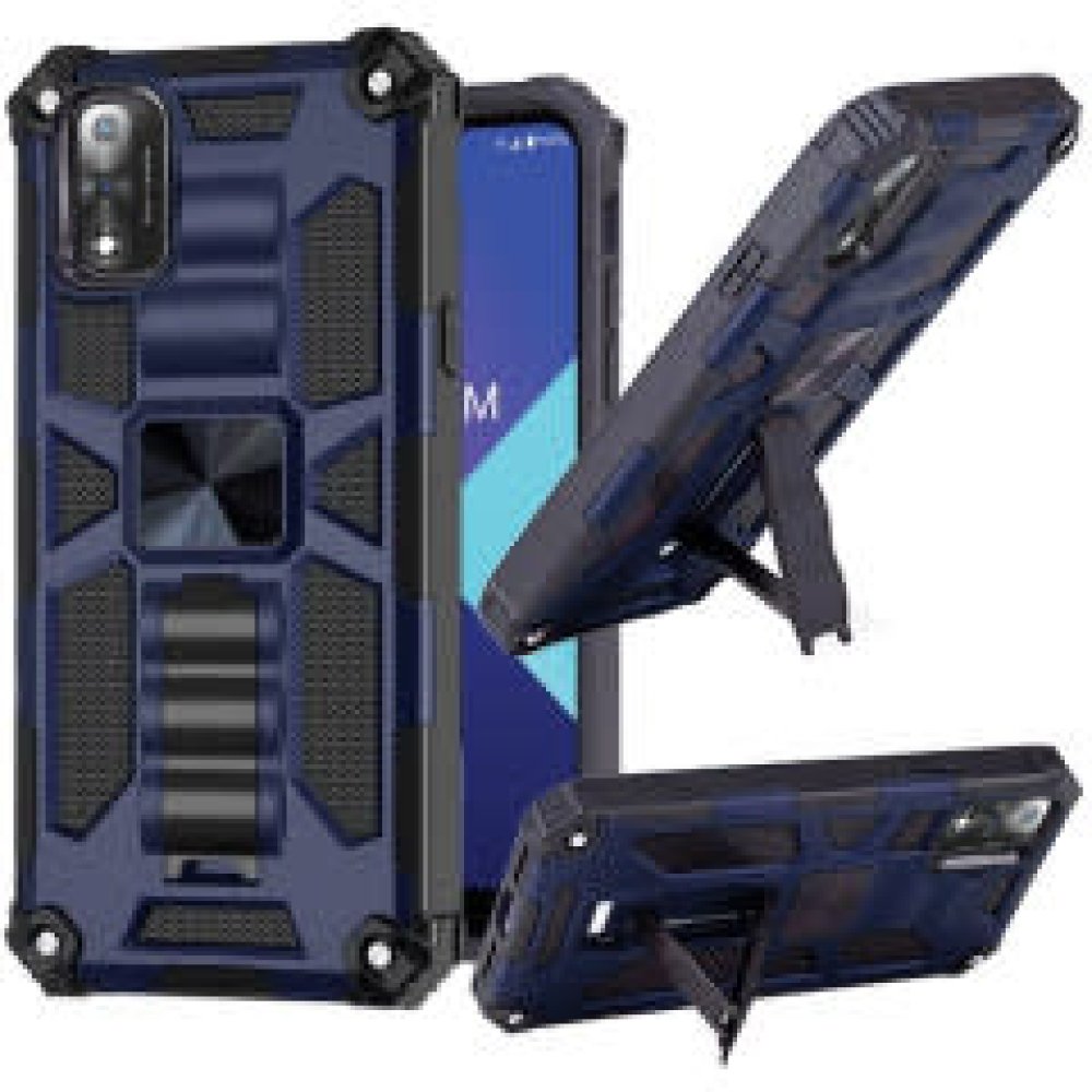 For Apple iPhone 8 Plus / 7 Plus / 6 Plus Machine Magnetic Kickstand Case Cover