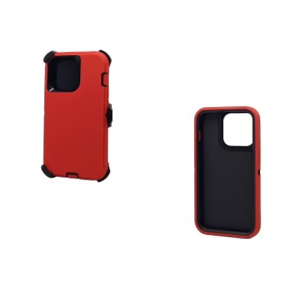 For Apple iPhone 12 / 12 Pro  Ultra Commando Heavy duty Case with Clip - Image 2