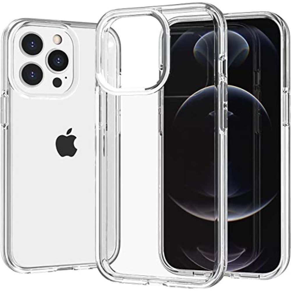 For Apple iPhone 13 Pro Max 6.7 Simple Transparent Acrylic Case Cover