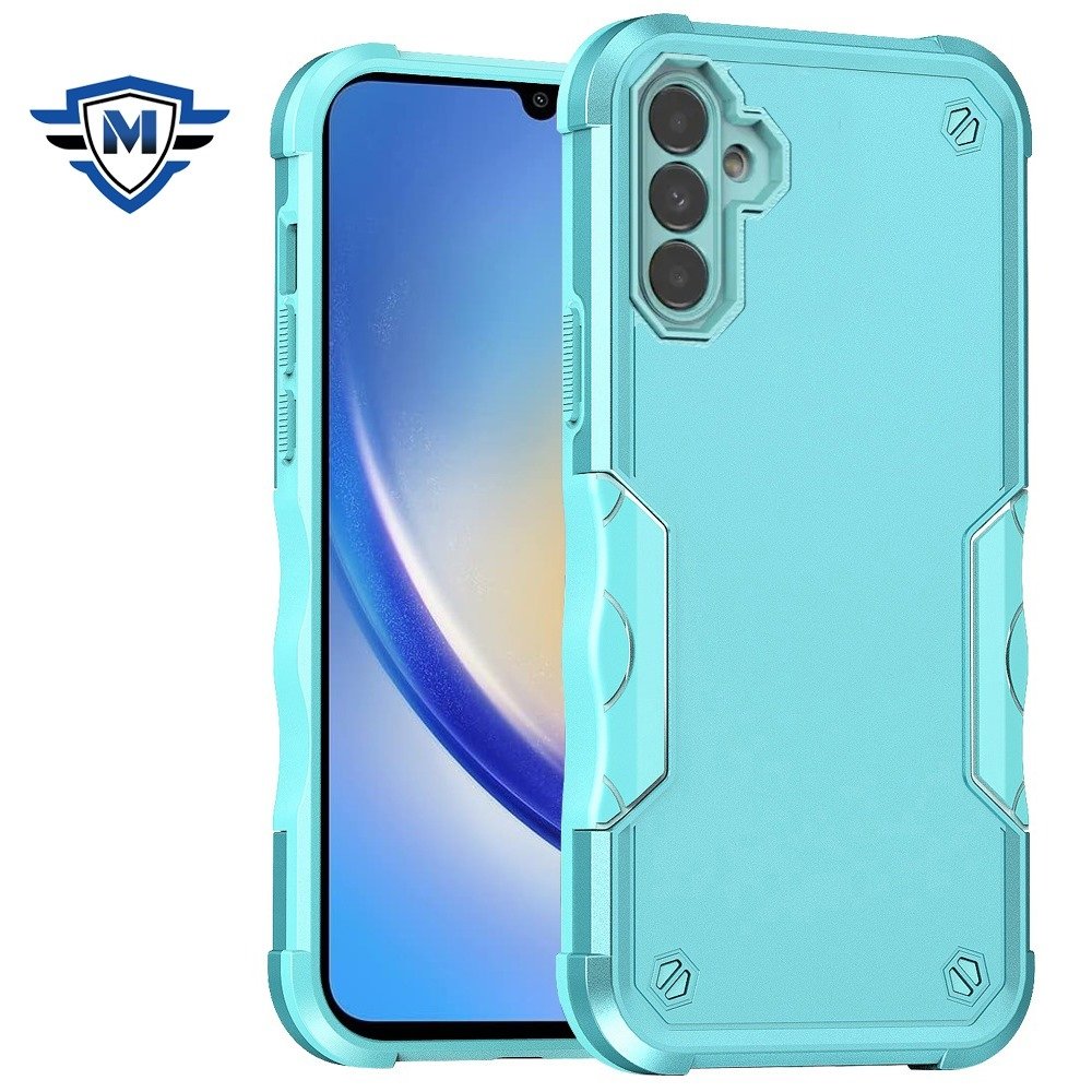 For Samsung Galaxy A15 5G METKASE Exquisite Tough Shockproof Hybrid Case Cover in Premium Slide-Out Package