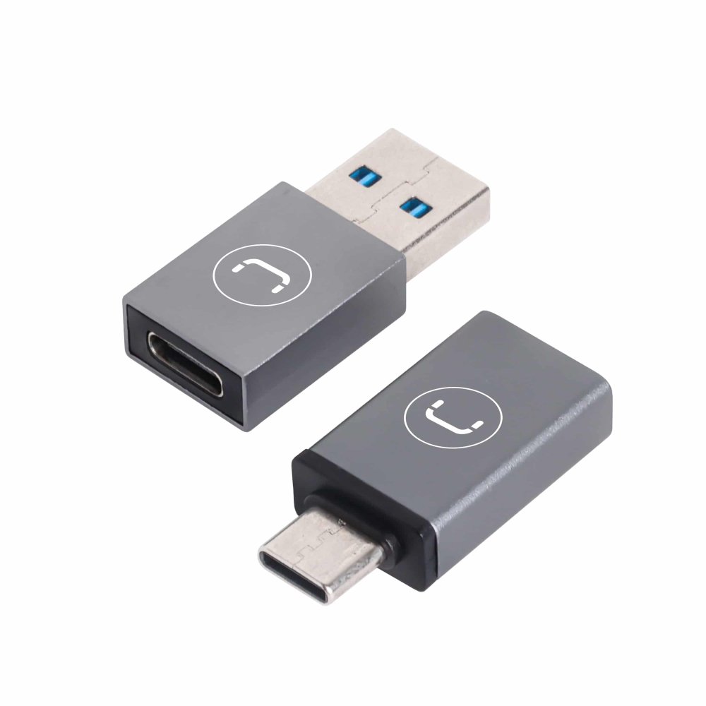 Unno USB-A To C & USB-C To A OTG 3.0 Adapters Set