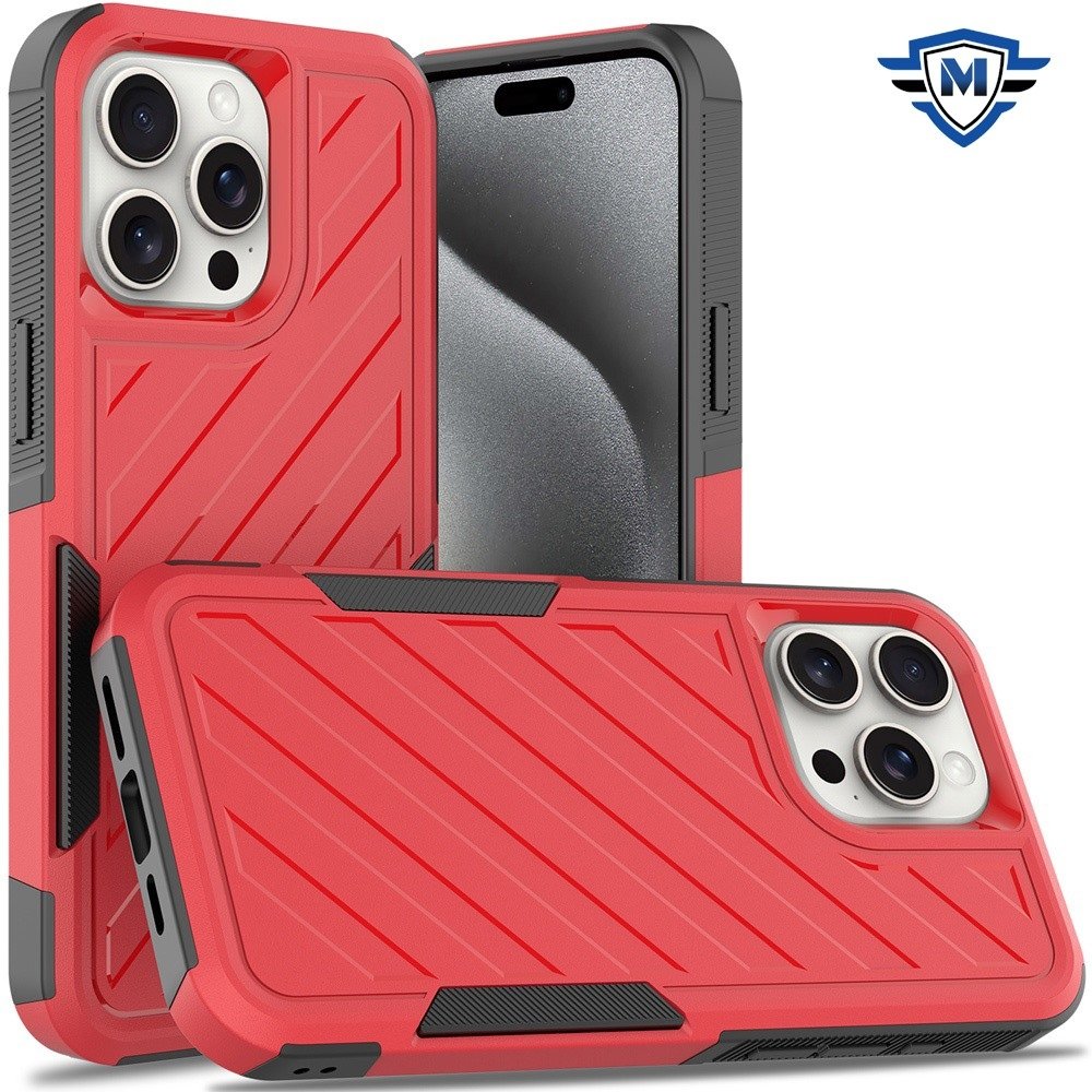 For Apple iPhone 15 Pro Max Noble lined shockproof dual layer hybrid in Slide-Out Package - Image 3