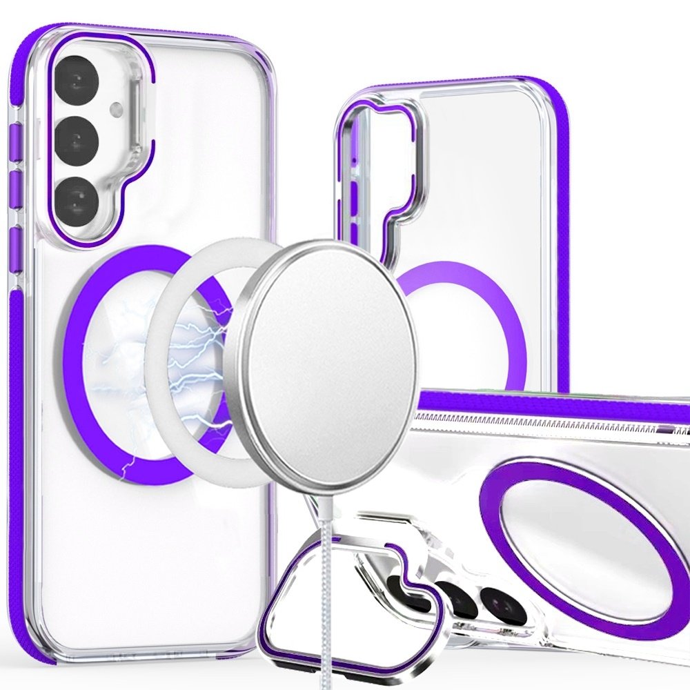 For Samsung Galaxy s25/s24 MagSonic Camera Bracket Stand Magnetic Ring Circle Hybrid - Image 3