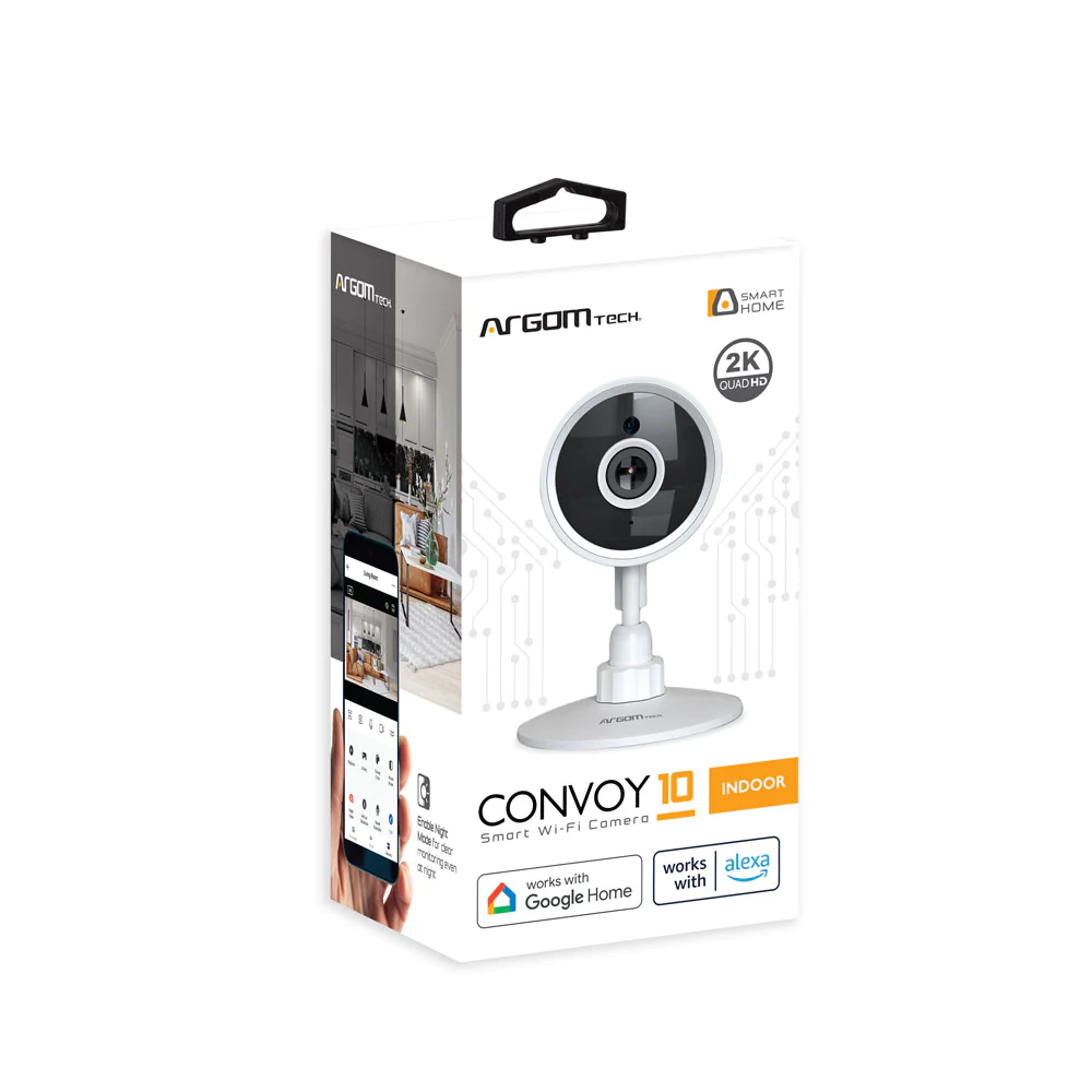 Convoy 10 smart WI-FI indoor 2K QHD camera - Image 2
