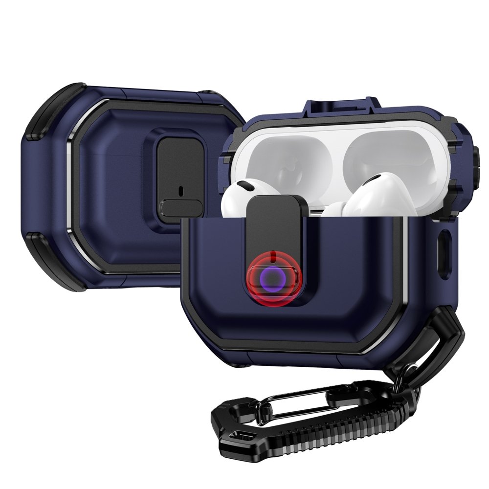 For AirPods Pro2 (2022 2nd Version) Switch Button Hybrid with Belt Loop - Image 2