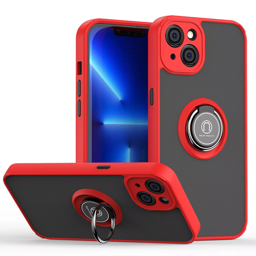 PolyBag For Apple iPhone 16 Plus Magnetic RingStand Case Cover - Image 4