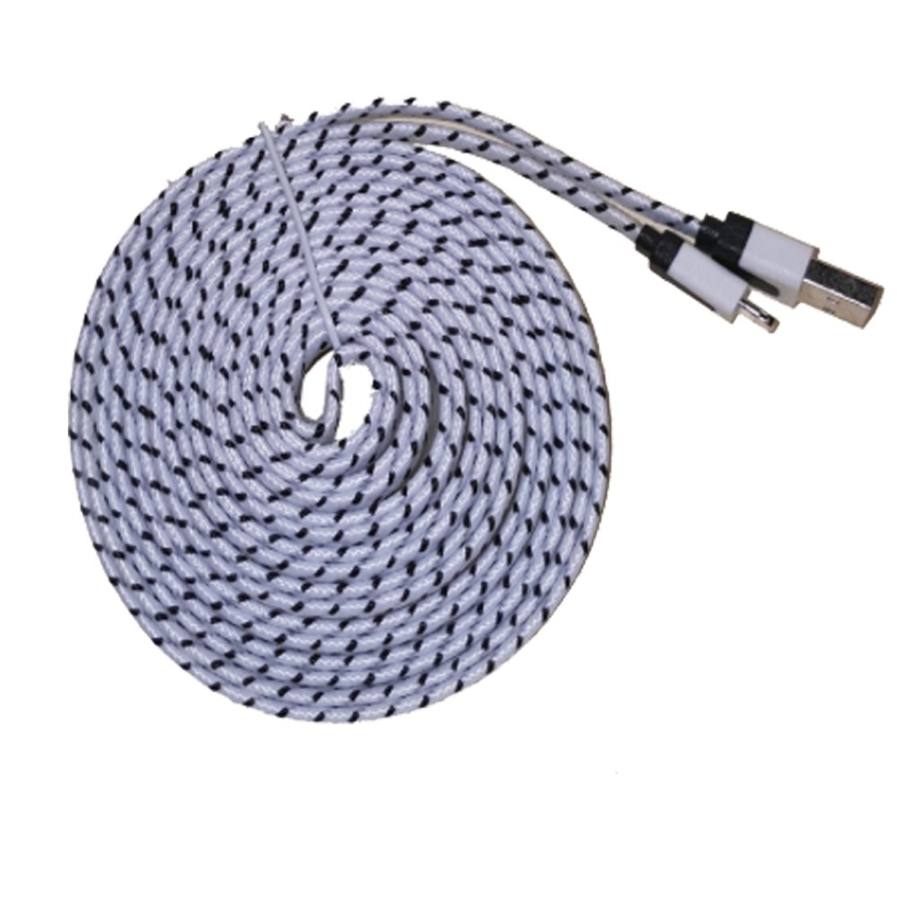 C2G For Apple iPhone Fabric Charging Cable Braided 6' - Image 5