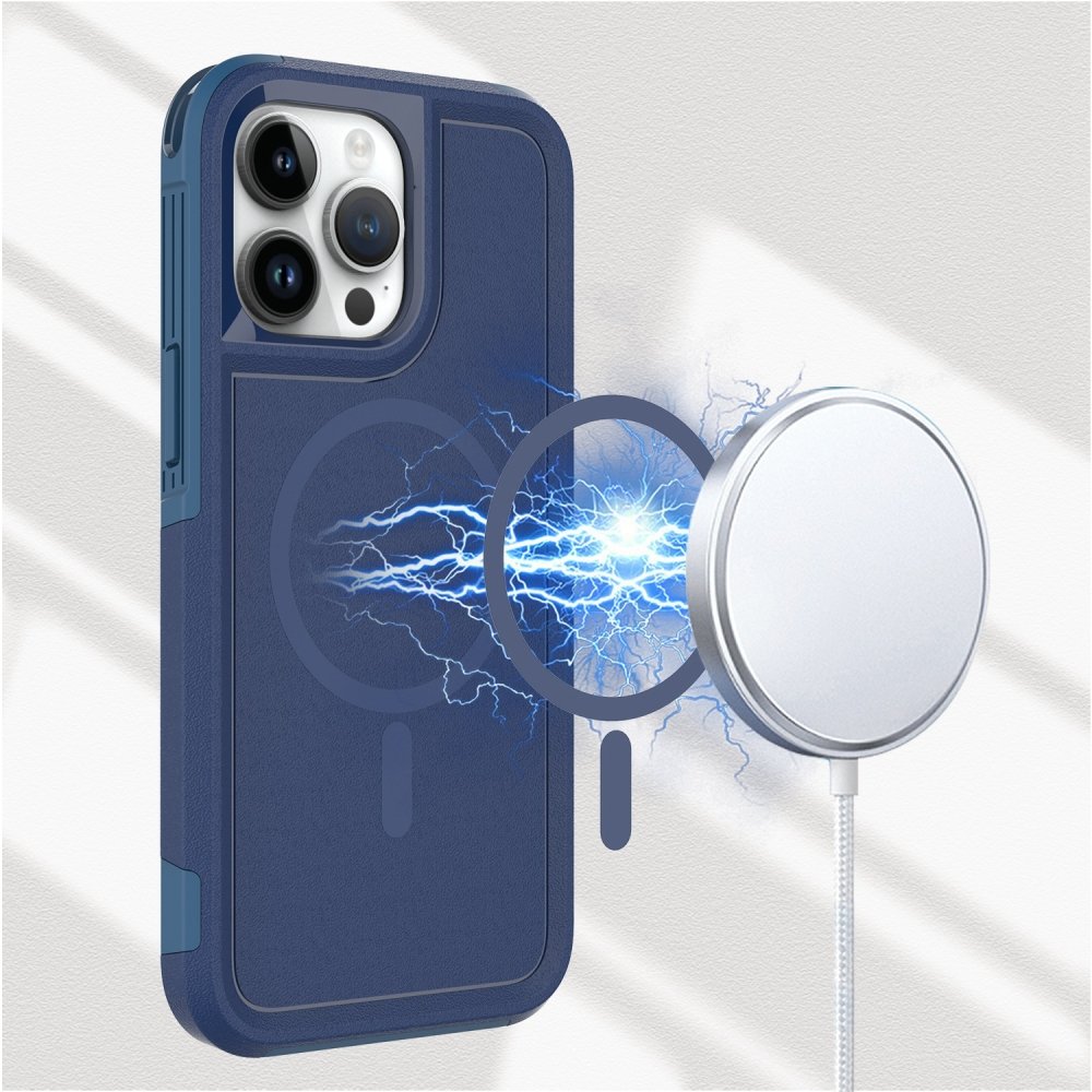 For Apple iPhone 14 PRO 6.1" MagSafe Compatible Tough Hybrid Case Cover - Image 2