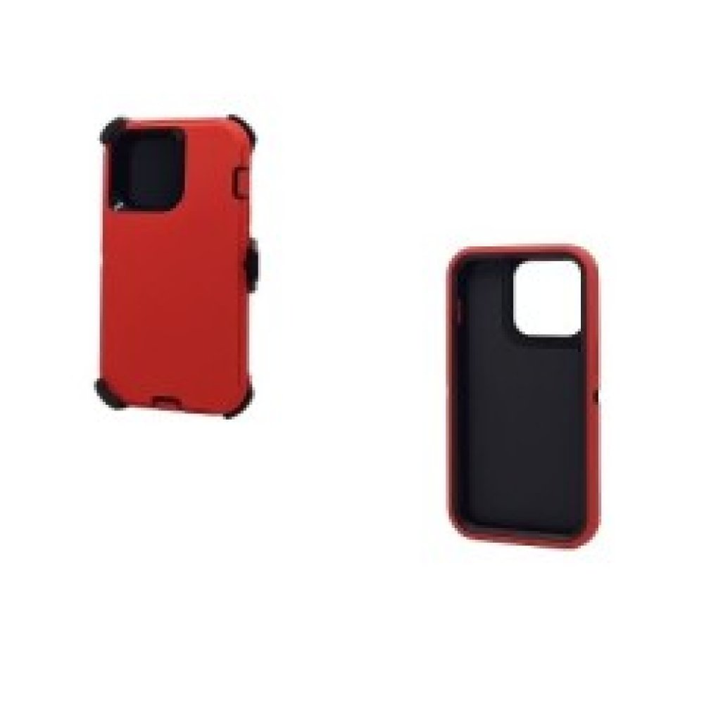 For Apple iPhone 15 plus Ultra Commando Heavy duty Case with Clip - Image 2