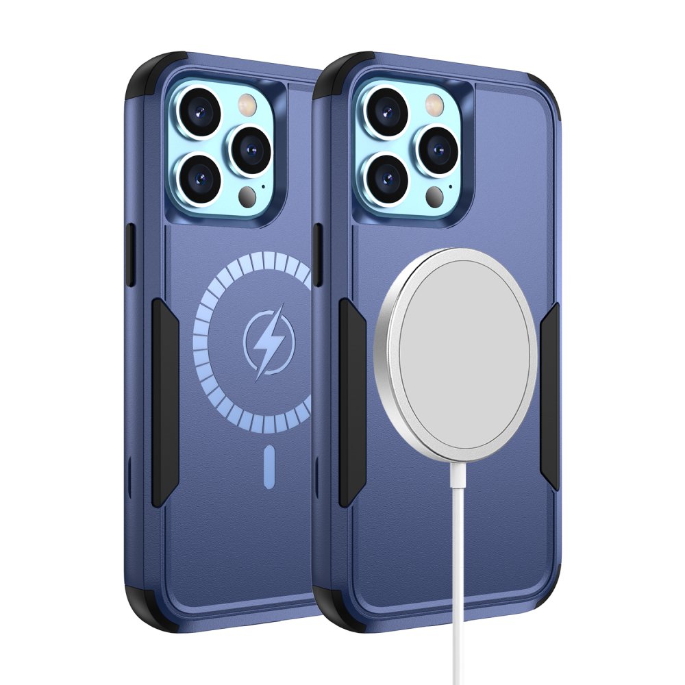 For Apple iPhone 14 PRO 6.1" MagSafe Compatible Tough ShockProof Hybrid Case Cover