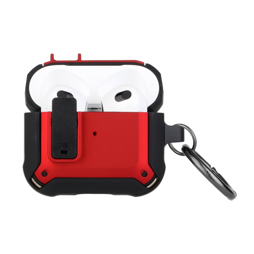For Airpods Pro Switch Closure Premium Ultra ShockProof Hybrid With Metal Hook Case Cover - Image 3