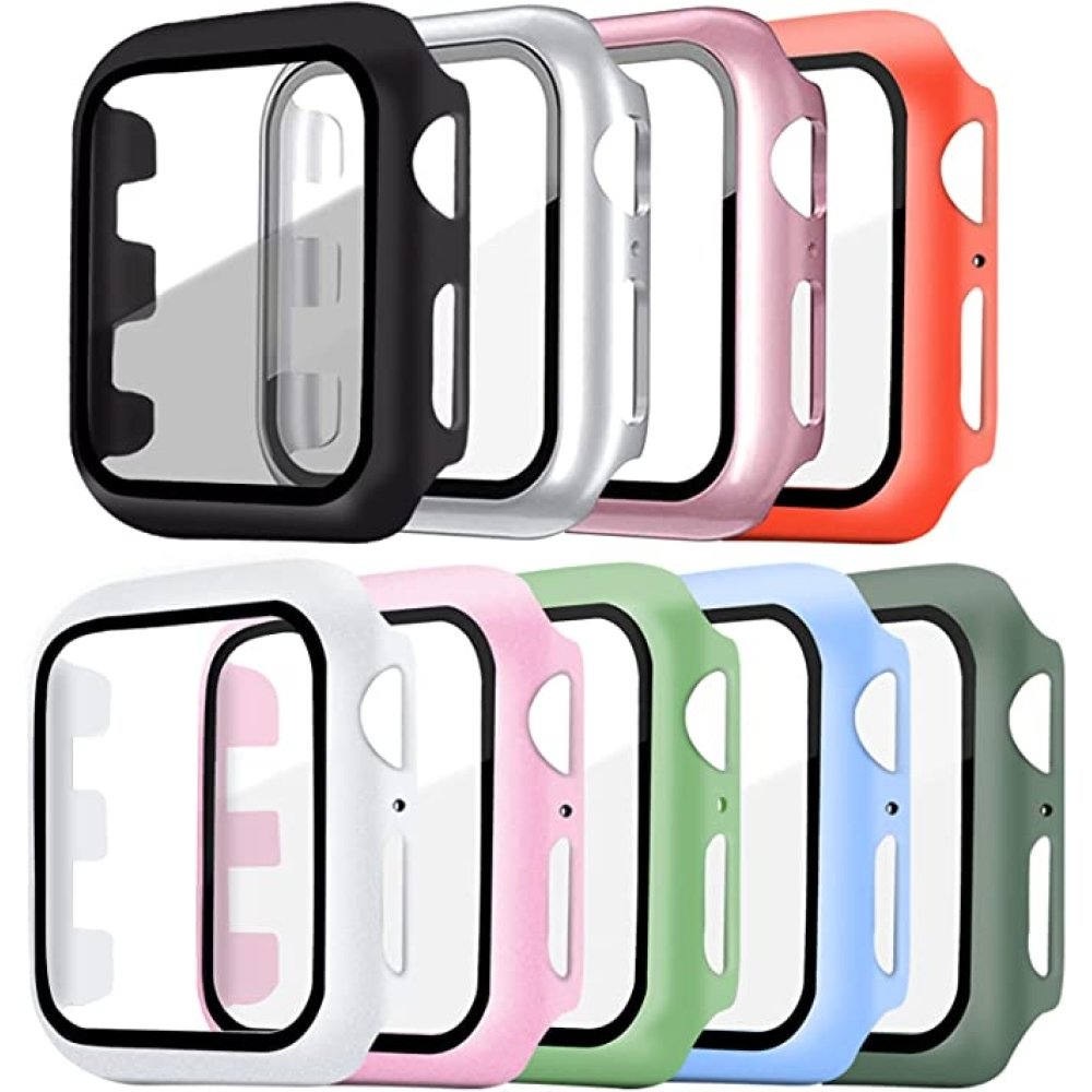 For Apple Watch 41mm - Watch Frame with Tempered Glass - Image 2