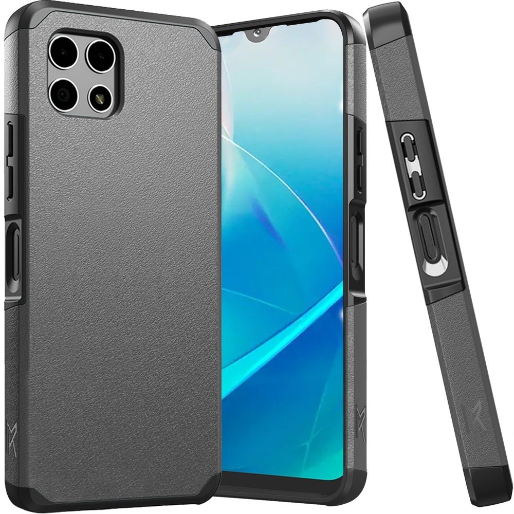 For REVVL 7 5G Tough Strong Hybrid (Magnet Mount Friendly) Case Cover