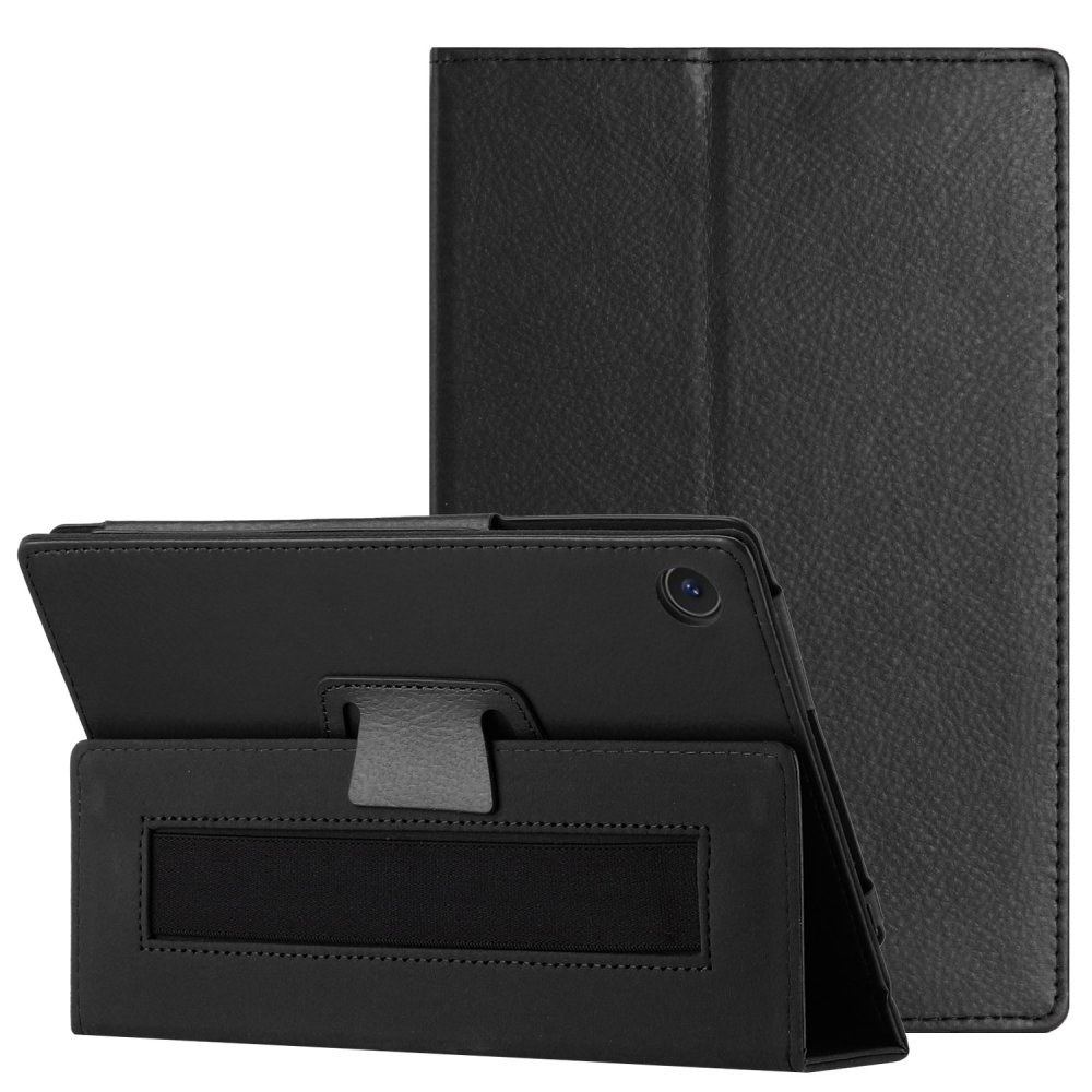 For TCL Tab 8 LE Tablet Premium PU Vegan Kickstand Case Cover
