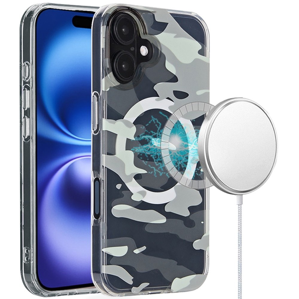 [PolyBag] For Apple iPhone 16 Pro 6.3 inch Magnetic Double Layer IMD Design Case - Image 3