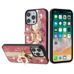 For Apple iPhone 13 Pro Max SPLENDID Diamond Glitter Ornaments Engraving Case Cover Enchanted Butterfly