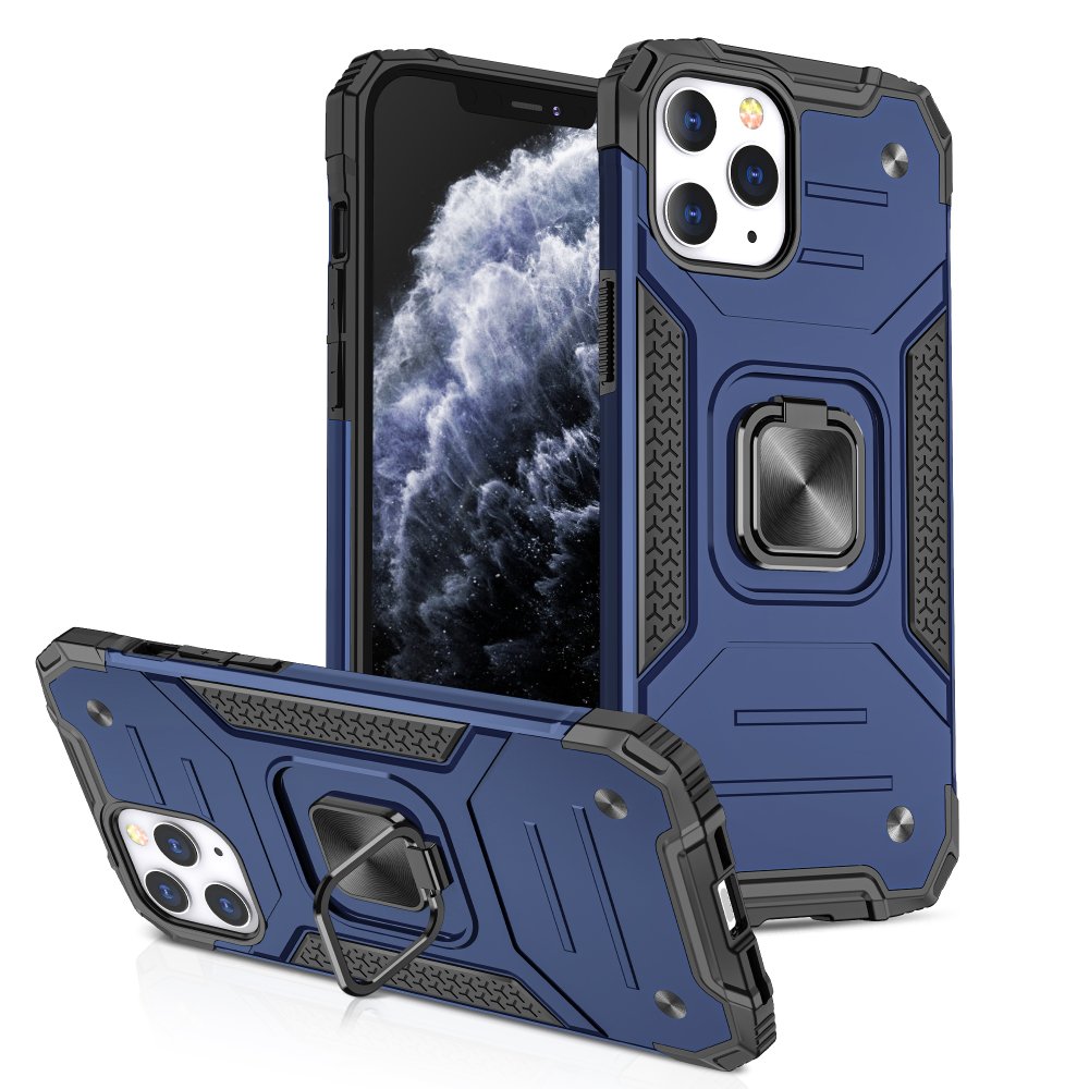 For Apple iPhone 15 Robust Magnetic Kickstand Hybrid Case Cover - Image 4