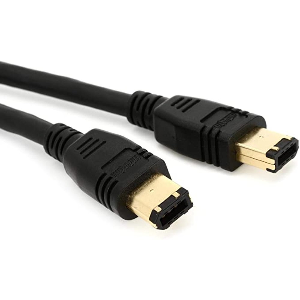 Tripp.Lite IEEE FireWire Cable Male 6 Ft F005-006 Black