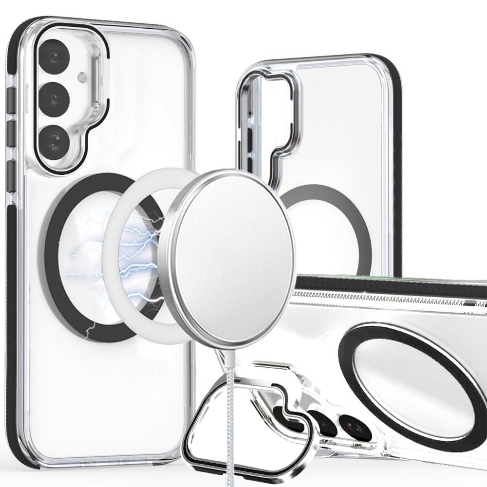 For Samsung Galaxy s25/s24 MagSonic Camera Bracket Stand Magnetic Ring Circle Hybrid - Image 2