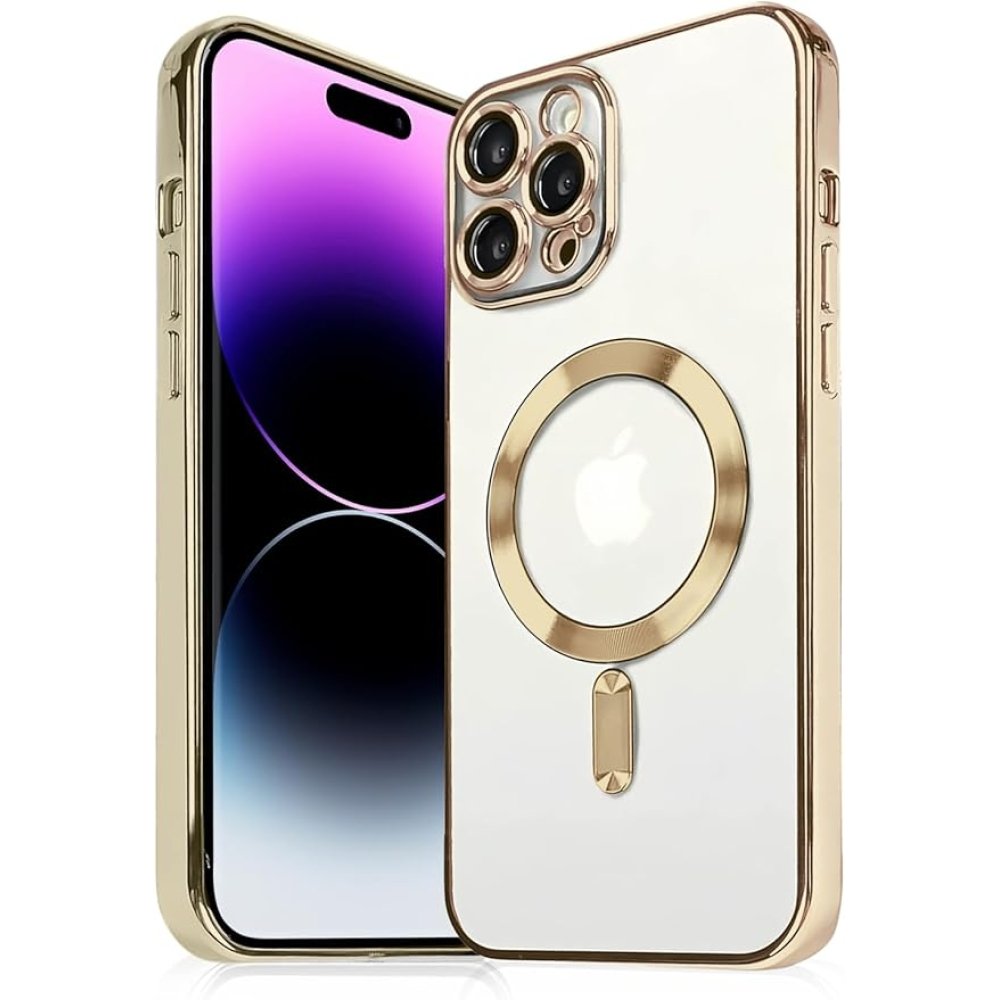 For Apple iPhone 13 Pro Max Chrome Plated Soft TPU With Camera Lens Protection - Image 2