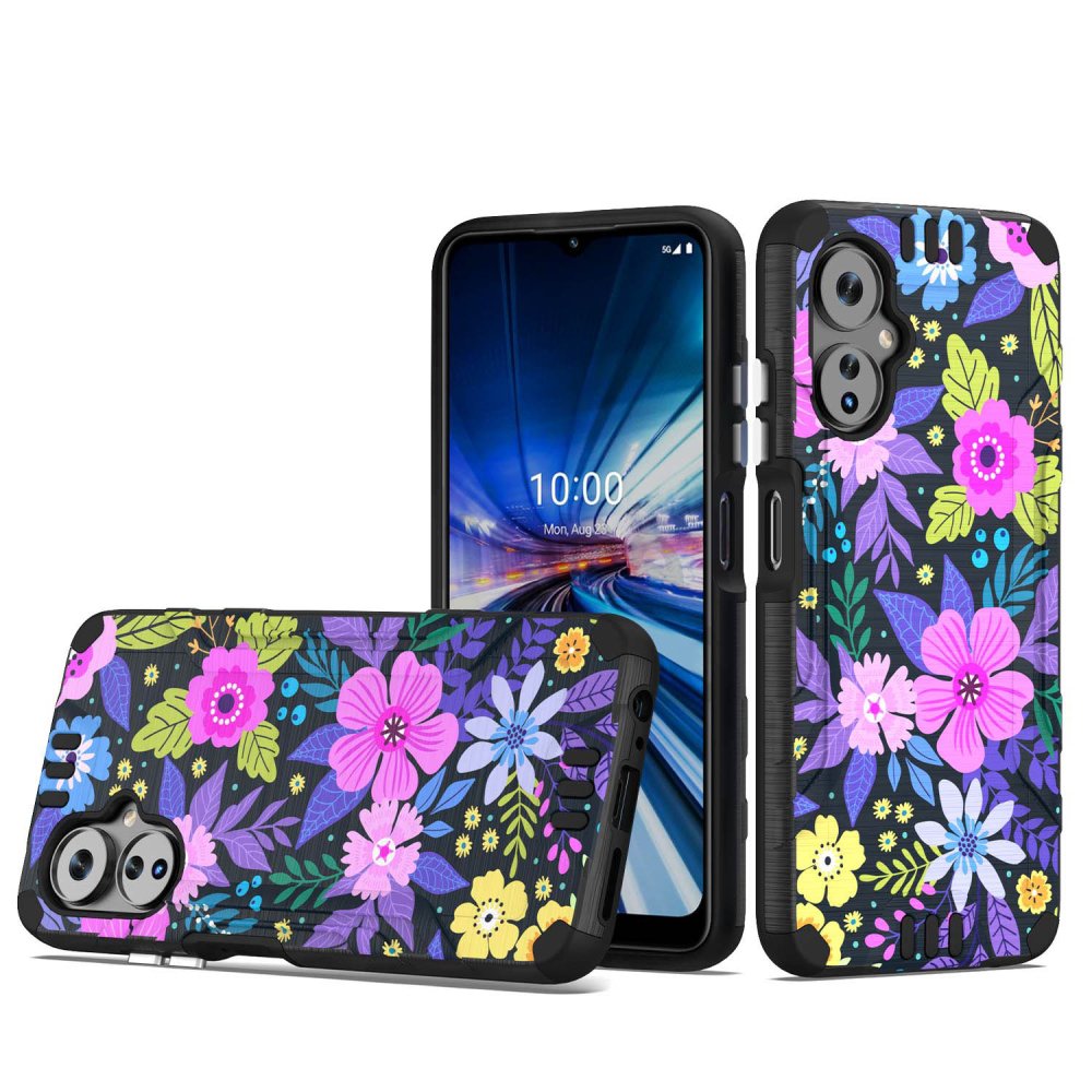 For Celero 3 Strong Tough Metallic Design Hybrid