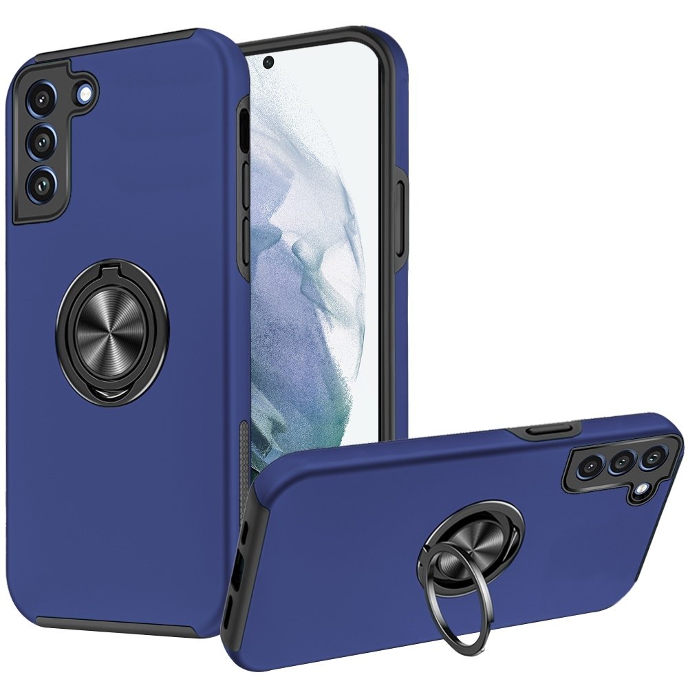 For Samsung Galaxy S22 Ultra CHIEF Oil Painted Magnetic Ring Stand Hybrid Case Cover - Image 3
