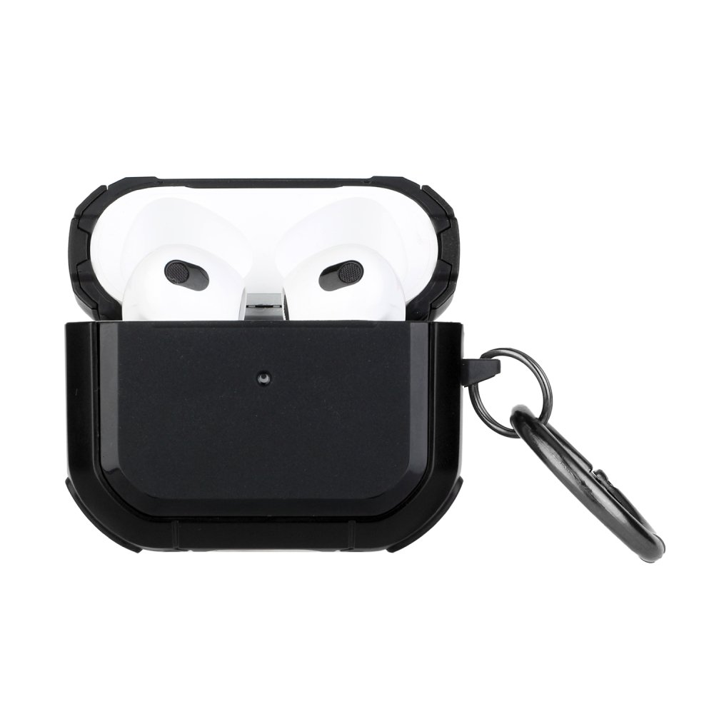 For AirPods Pro2 (2022 2nd Version) Premium Rugged ShockProof Hybrid With Metal Hook Case Cover - Image 2