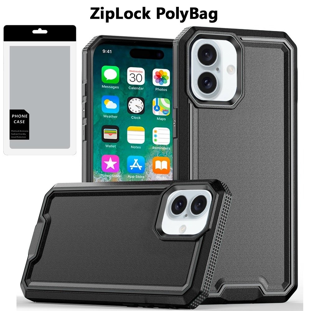 [PolyBag] For Apple iPhone 16 Plus 6.7 inch Rank Tough Strong Modern Fused Hybrid - Image 2