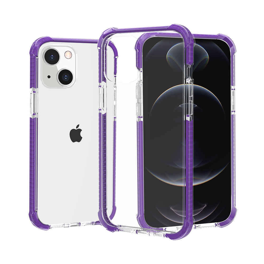 For Apple iPhone 15 Acrylic Tough 2.5mm Transparent ShockProof Hybrid Case Cover - Image 2