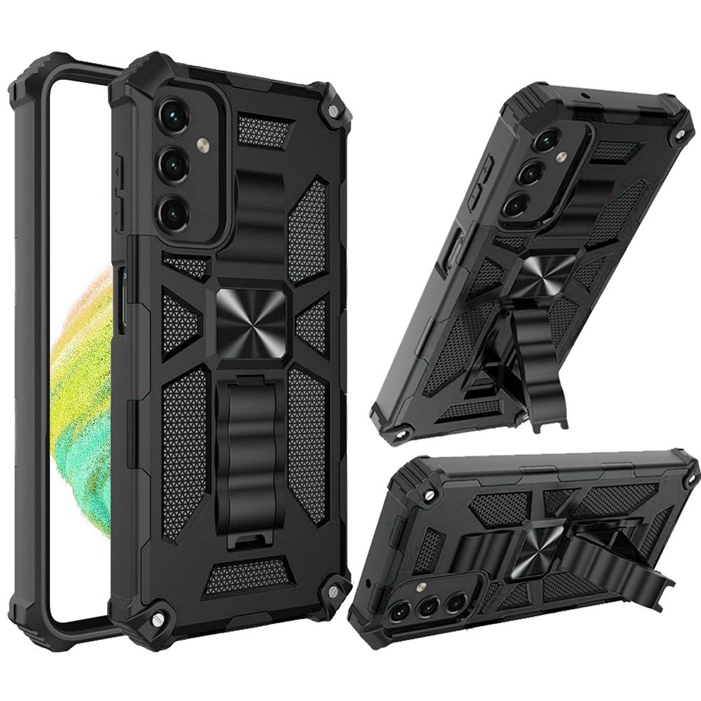 For Samsung Galaxy A54 Machine Magnetic Kickstand Case Cover - Image 2