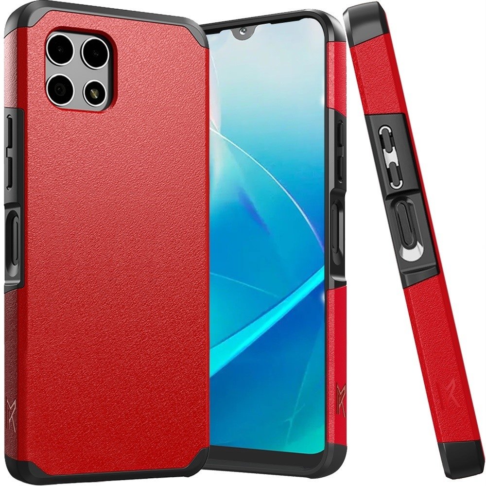 For REVVL 7 5G Tough Strong Hybrid (Magnet Mount Friendly) Case Cover - Image 4
