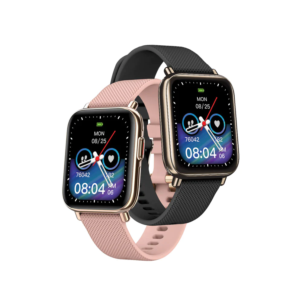 SKEIWATCH S50 - Black Aluminum Case - 2 Straps Included