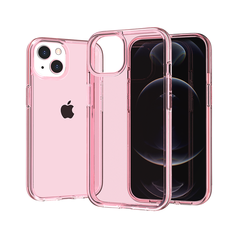 For Apple iPhone 14 PRO MAX 6.7" Sturdy Ultra Thick 3mm Transparent Hybrid Case Cover - Image 3