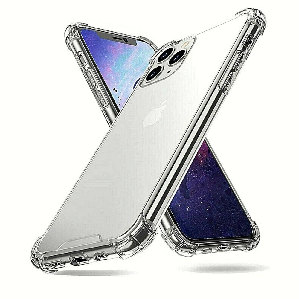 For Apple iPhone 16 Plus Simple Transparent Acrylic Case Cover Clear