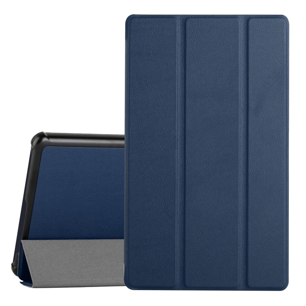 For Samsung Galaxy Tab A7 Lite 8.7 inch Trifold Magnetic Closure PU Leather Case Cover - Image 3