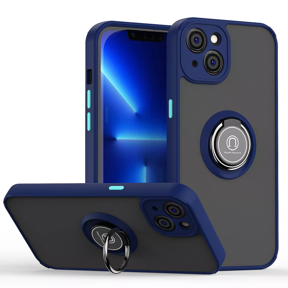 PolyBag For Apple iPhone 16 Plus Magnetic RingStand Case Cover - Image 2