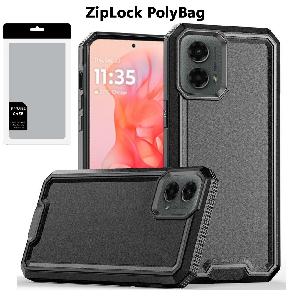 [PolyBag] For Motorola Moto G Stylus 5G 2024  Rank Tough Strong Modern Fused Hybrid