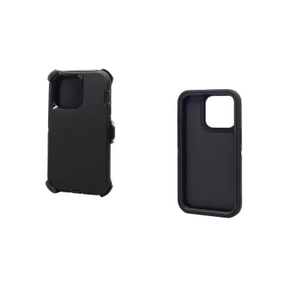 For Apple iPhone 12 / 12 Pro  Ultra Commando Heavy duty Case with Clip - Image 3